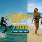 Aprende Kitesurf en 7 DIAS en las mejores playas de Marruecos y España