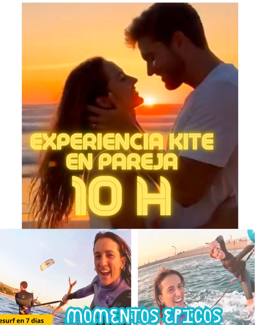 Aprende Kitesurf entre 5-7 DIAS en España