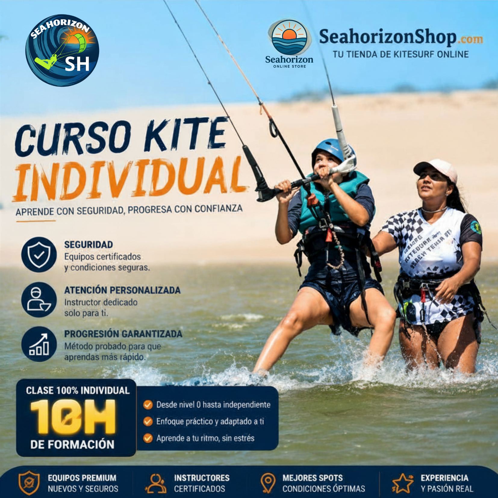Compra Curso Kitesurf Essaouira Marruecos