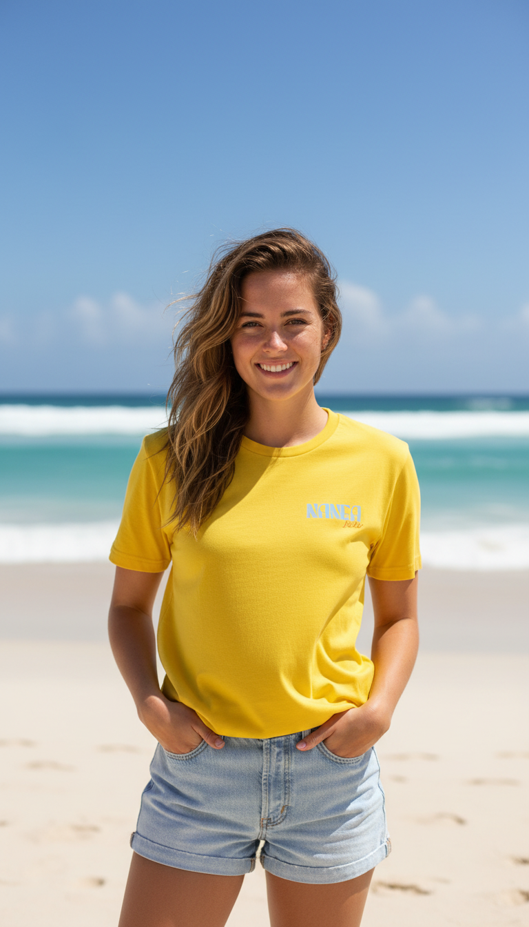 Camiseta 100% Algodón Premium - Sea Horizon