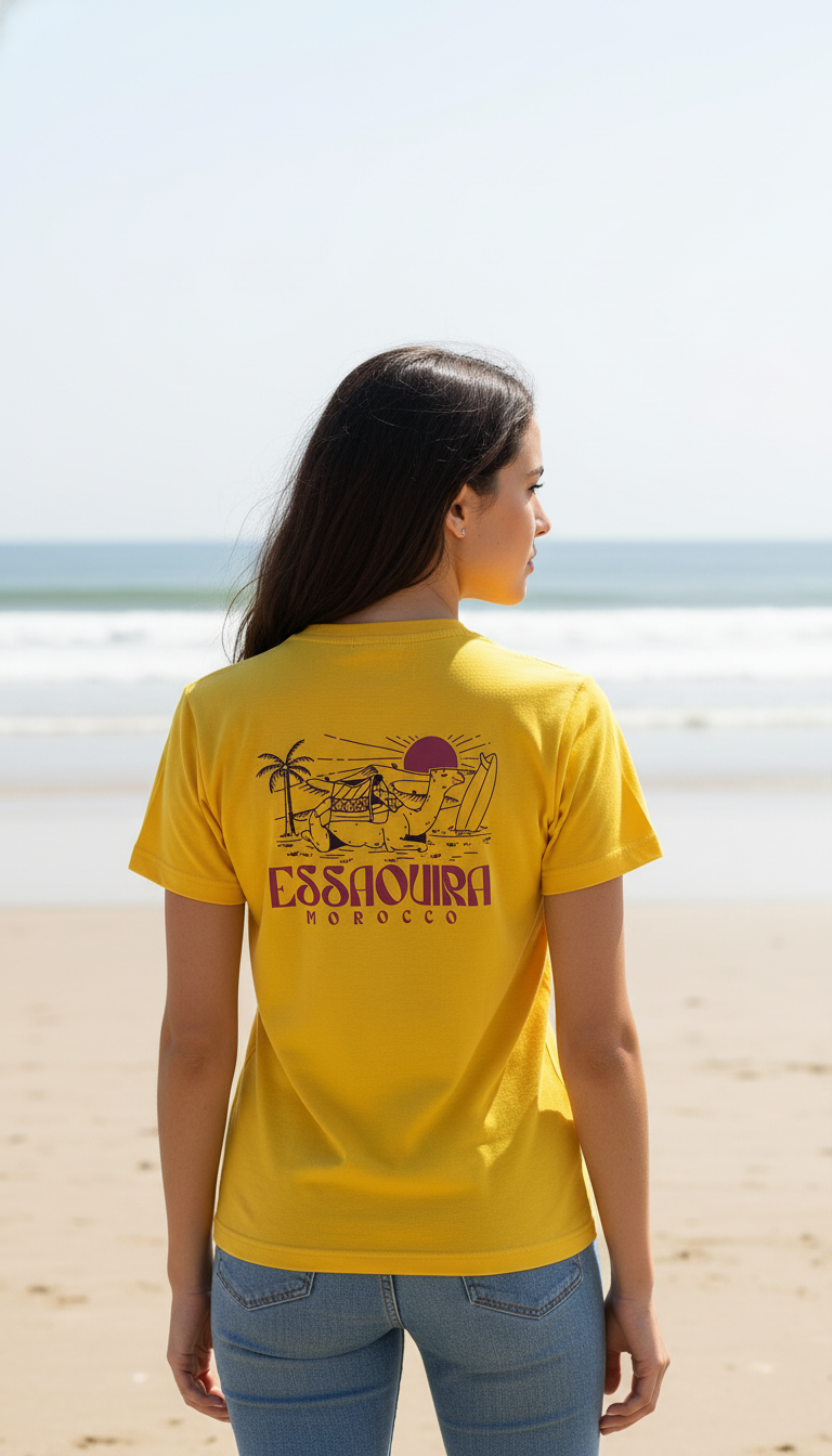 Camiseta 100% Algodón Premium - Sea Horizon