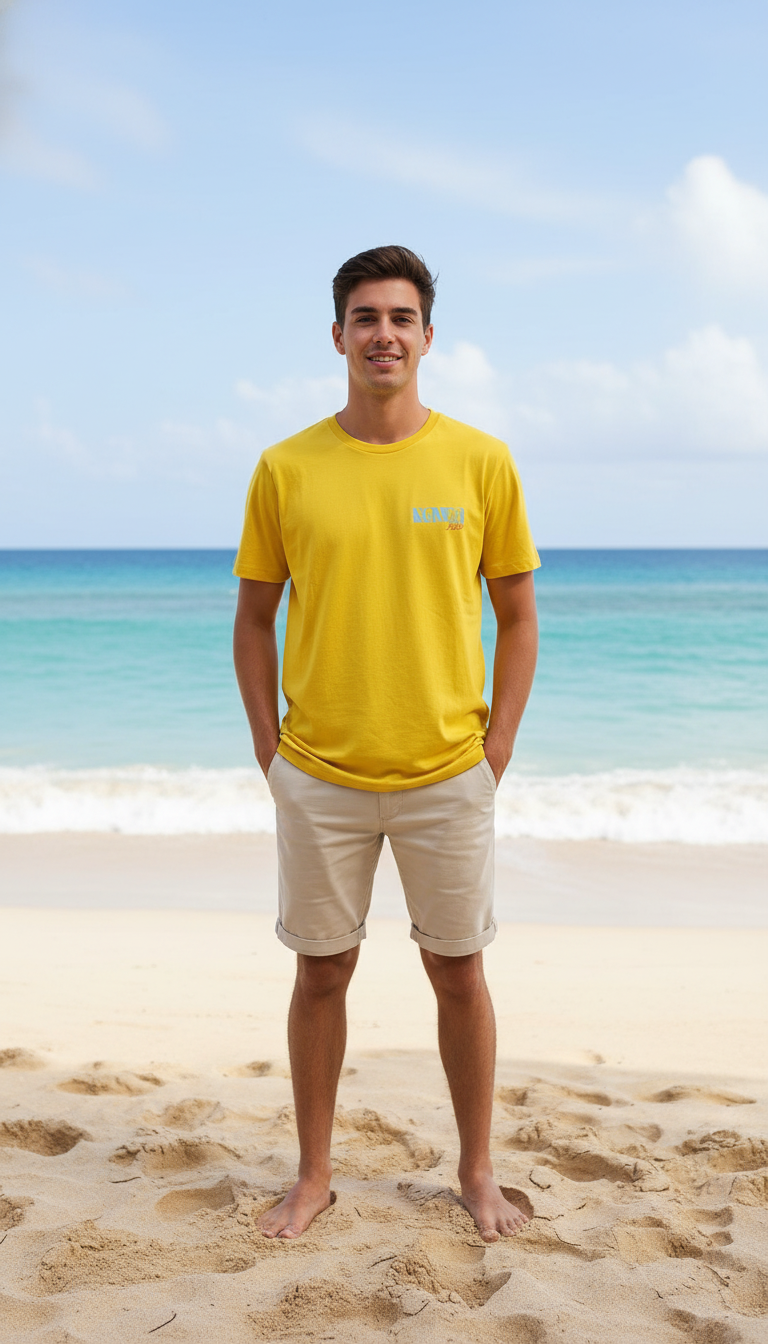 Camiseta 100% Algodón Premium - Sea Horizon