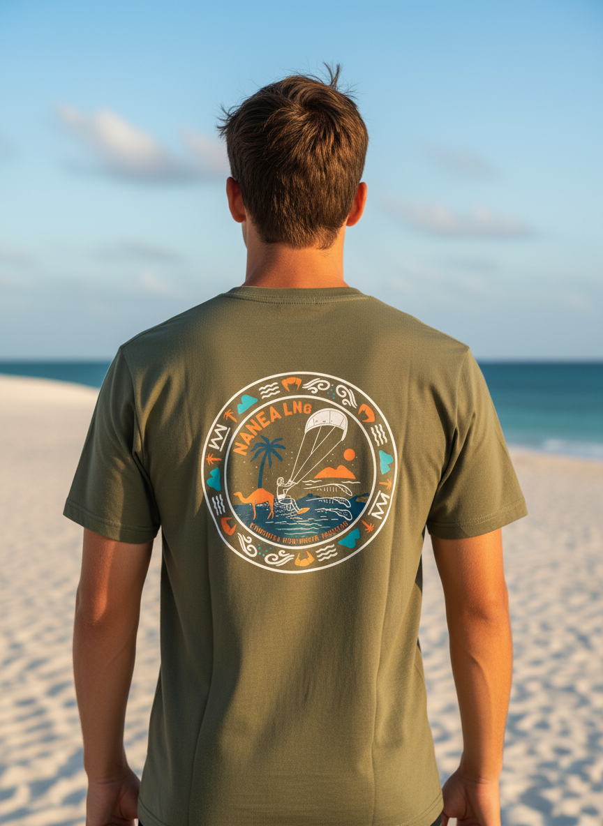 Camiseta 100% Algodón Premium - Sea Horizon