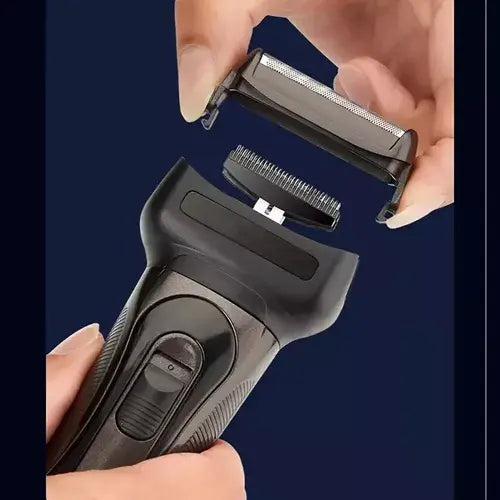 Rasuradora Eléctrica 3 en 1 para Barba, Nariz y Cabello